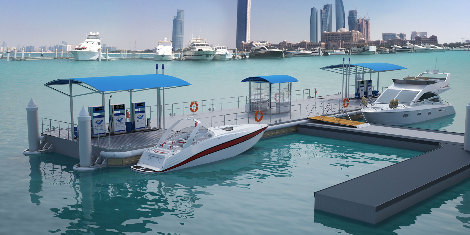 Floating Fuel Dock